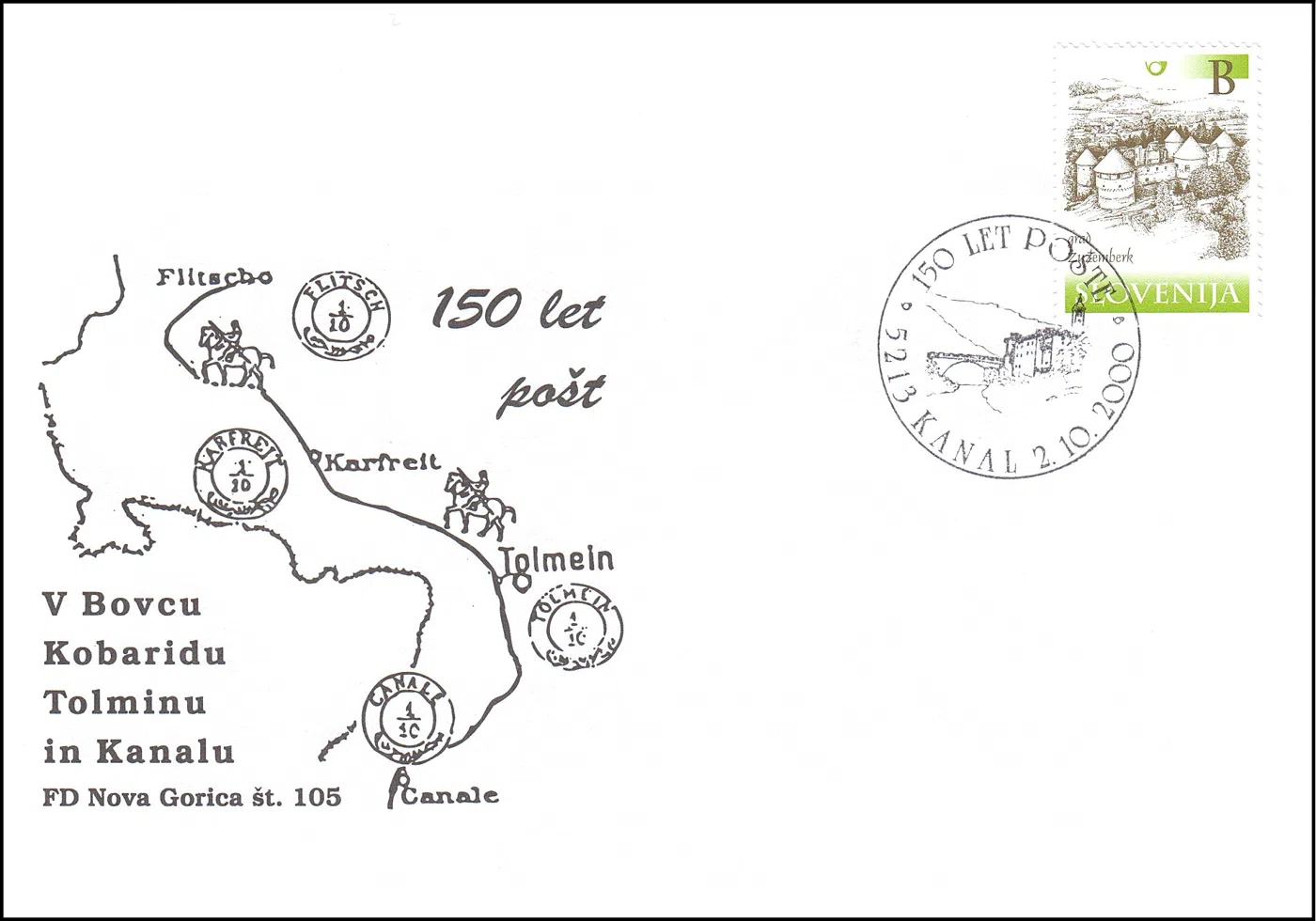 150 LET POŠTE KANAL